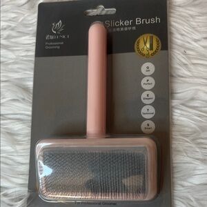 Pink Pet Slicker Brush